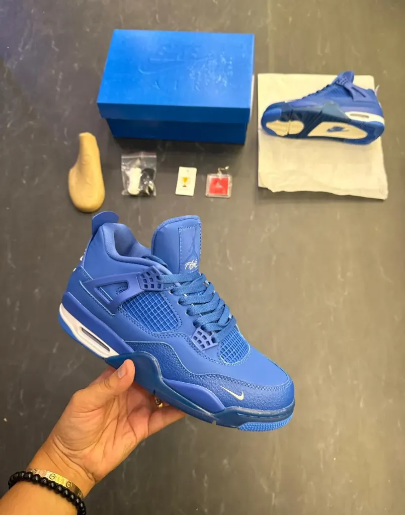 Nike air Jordans Retro 4 nigel sylvester brick by brick  (40)