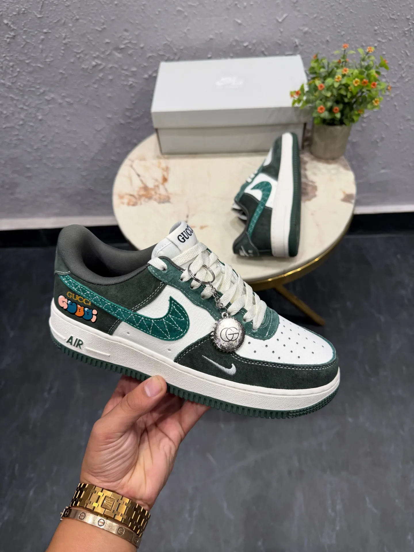 Nike air force one gucci 2025 (40)