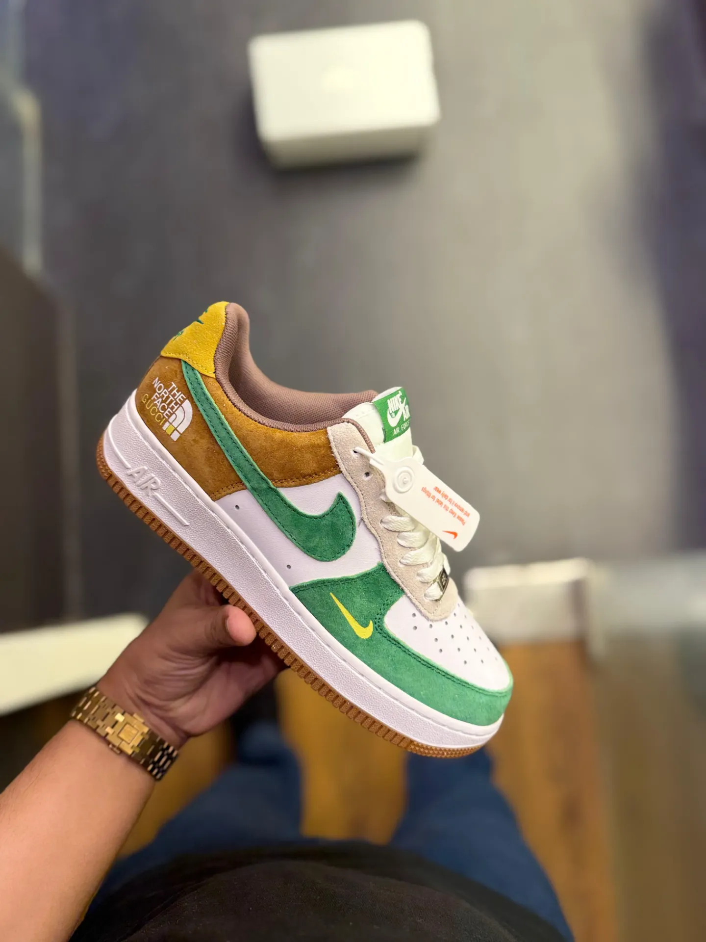 Nike airforce north face GUCCI