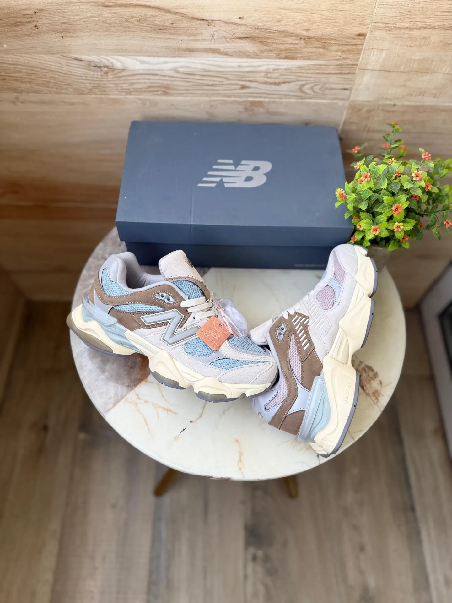New Balance 9060 sea salt blue