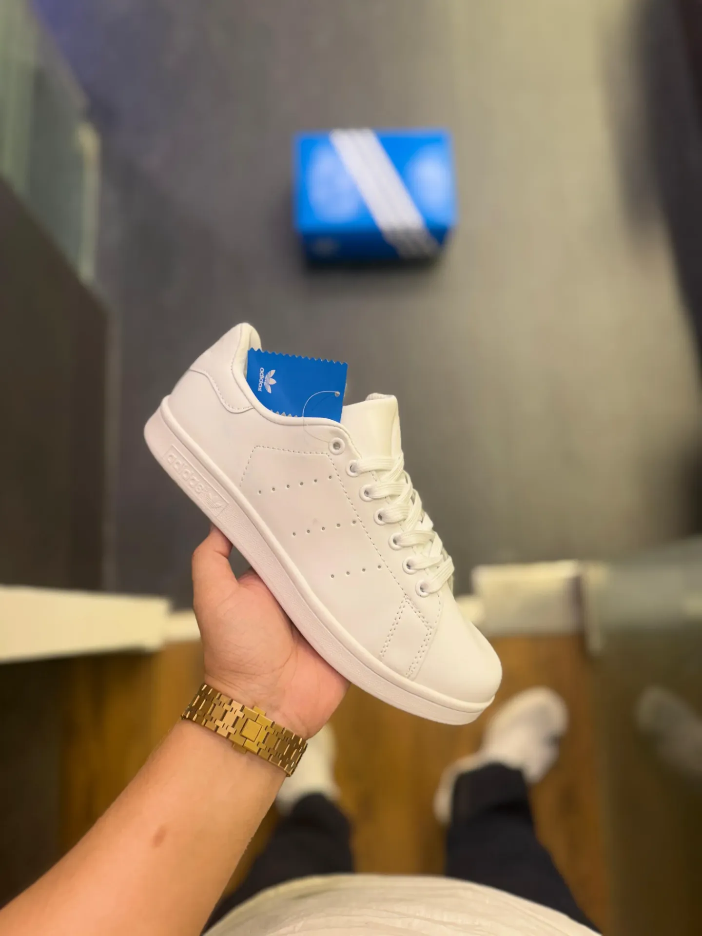 Adidas originals stan Smith triple white  (40)