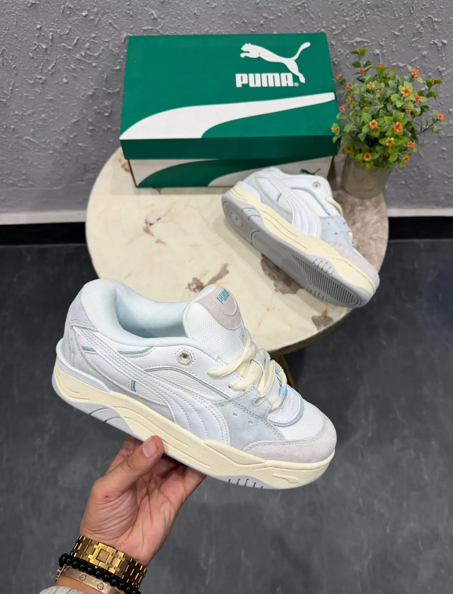 Puma suede 180 white 