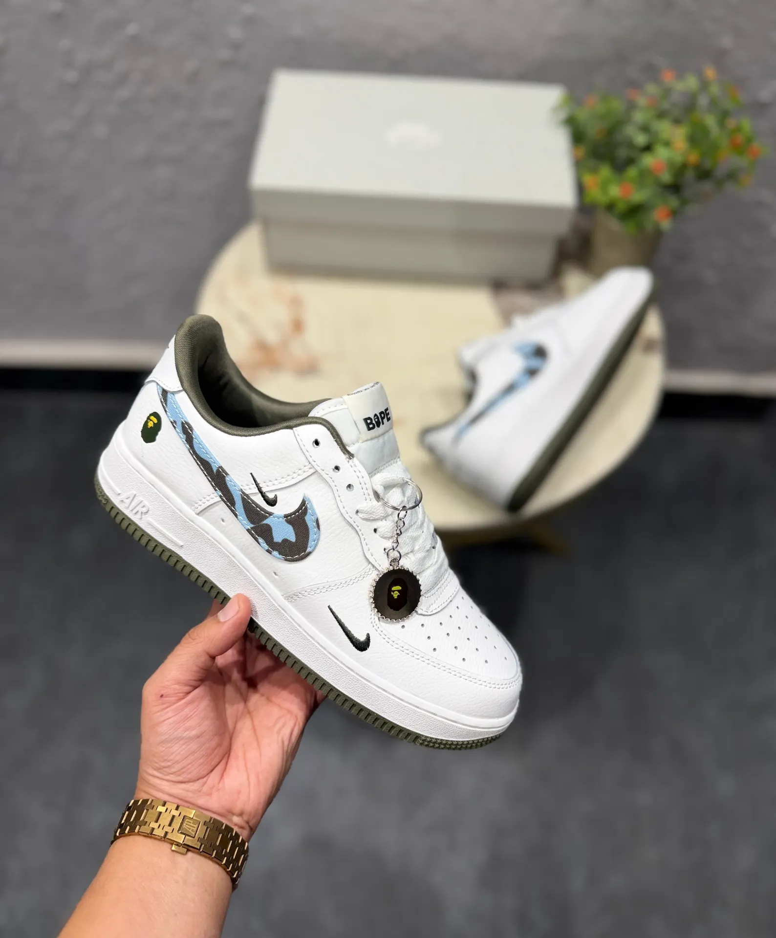 Nike air force bape camo 2025